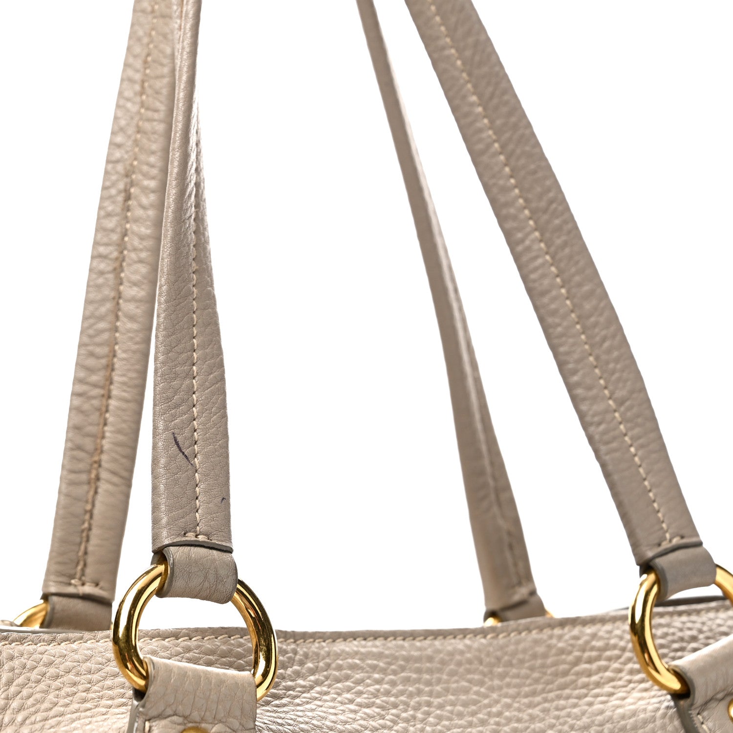 Prada Vitello Phenix Side Zip Tote Argilla 1875795 – FASHIONPHILE