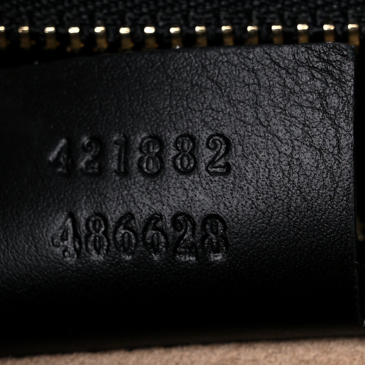 Gucci Calfskin Embroidered Sylvie Belt Bag Brown 7 of 12