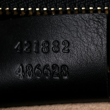 Gucci Calfskin Embroidered Sylvie Belt Bag Brown 7 of 12