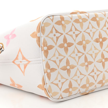 Louis Vuitton Monogram Giant By The Pool 2.0 Neverfull MM Beige 10 of 11