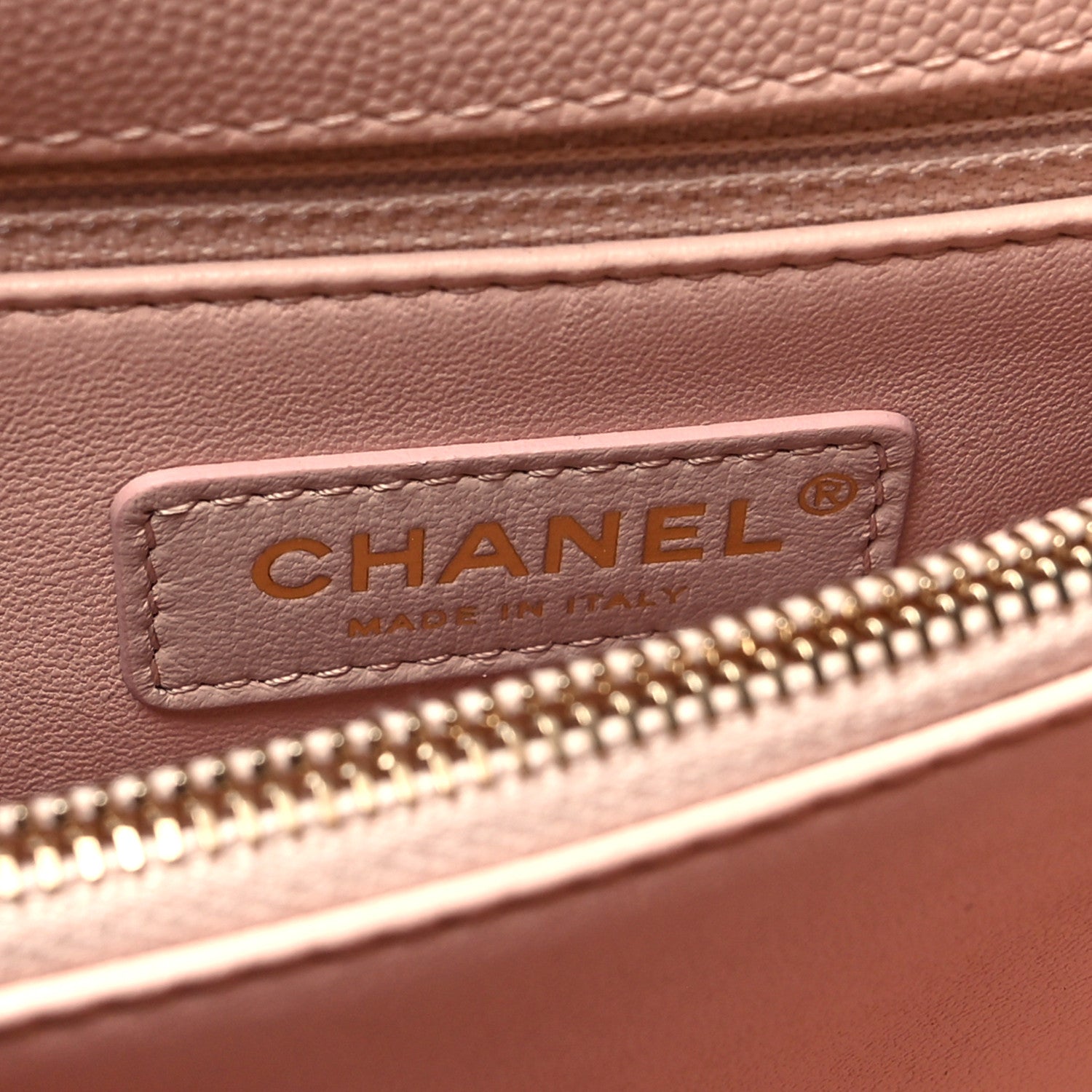 Chanel Caviar Quilted Small Coco Handle Flap Light Pink 6 of 10