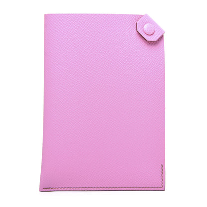 Hermes Epsom Tarmac PM Passport Holder 5P Pink 1 of 9