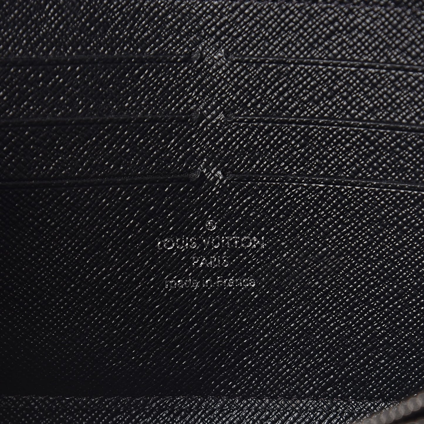 Epi LV Stories Twist Chain Wallet Black