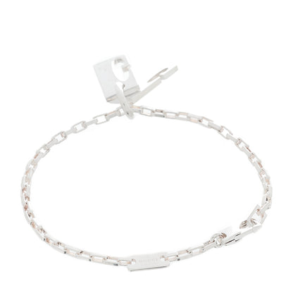 Gucci Sterling Silver Double G Charm Bracelet 2 of 5