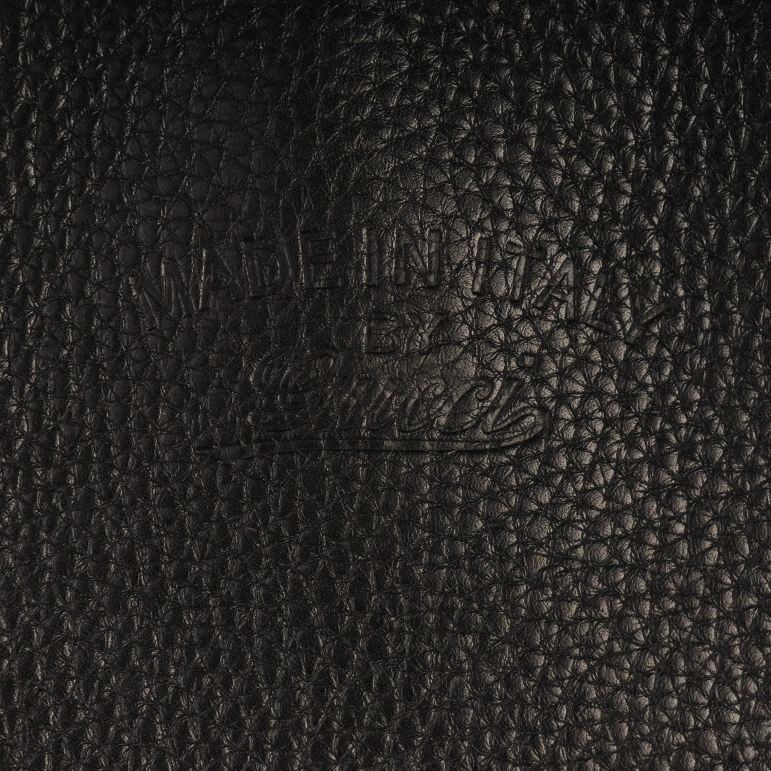 Gucci Textured Calfskin Bamboo Fringe Small Shopper Tote Black 6 of 8
