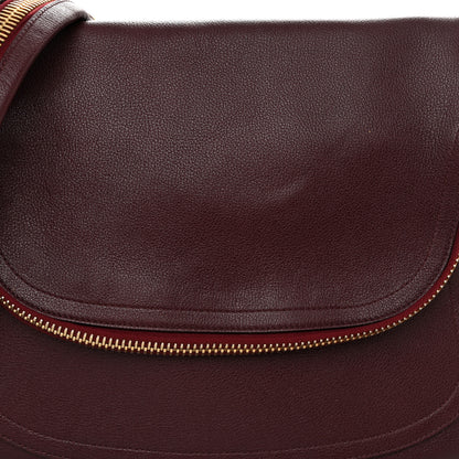 Tom Ford Pebbled Calfskin Large Jennifer Burgundy 7 of 10