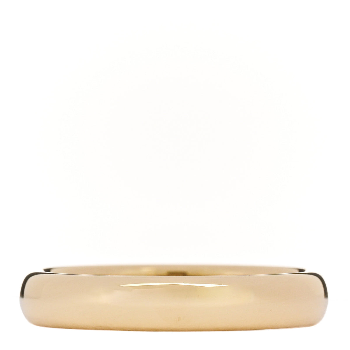 Tiffany 18K Yellow Gold 3mm Classic Wedding Band Ring 47 4.25 3 of 4