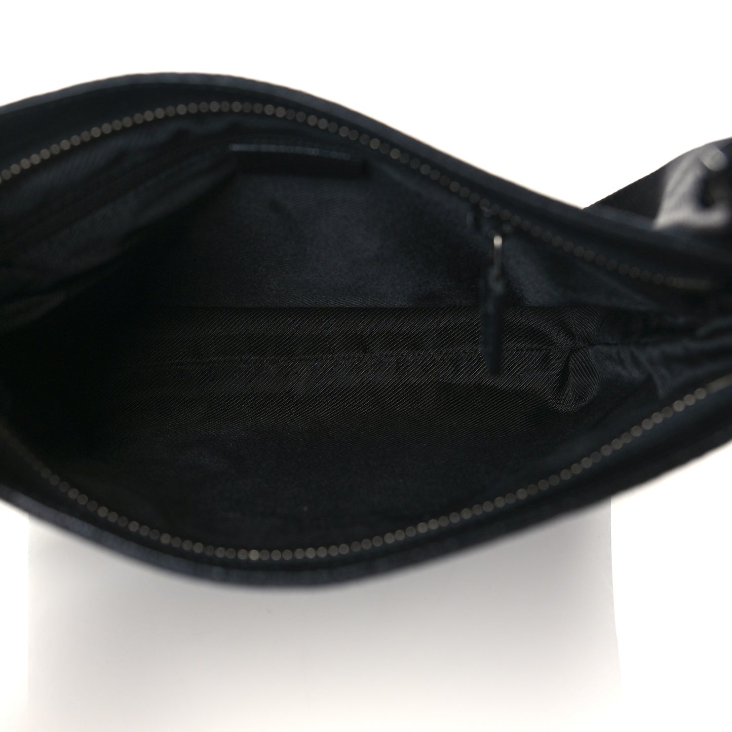 Monogram Flat Messenger Bag Black