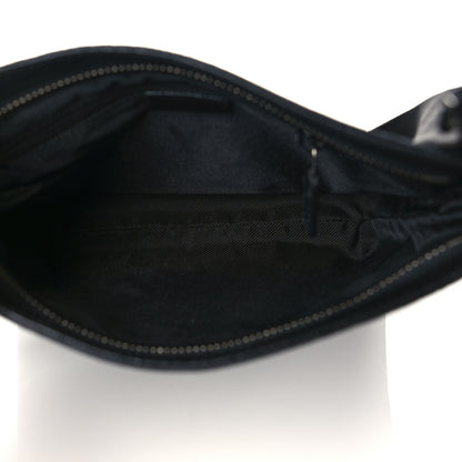 Gucci Monogram Flat Messenger Bag Black 5 of 11