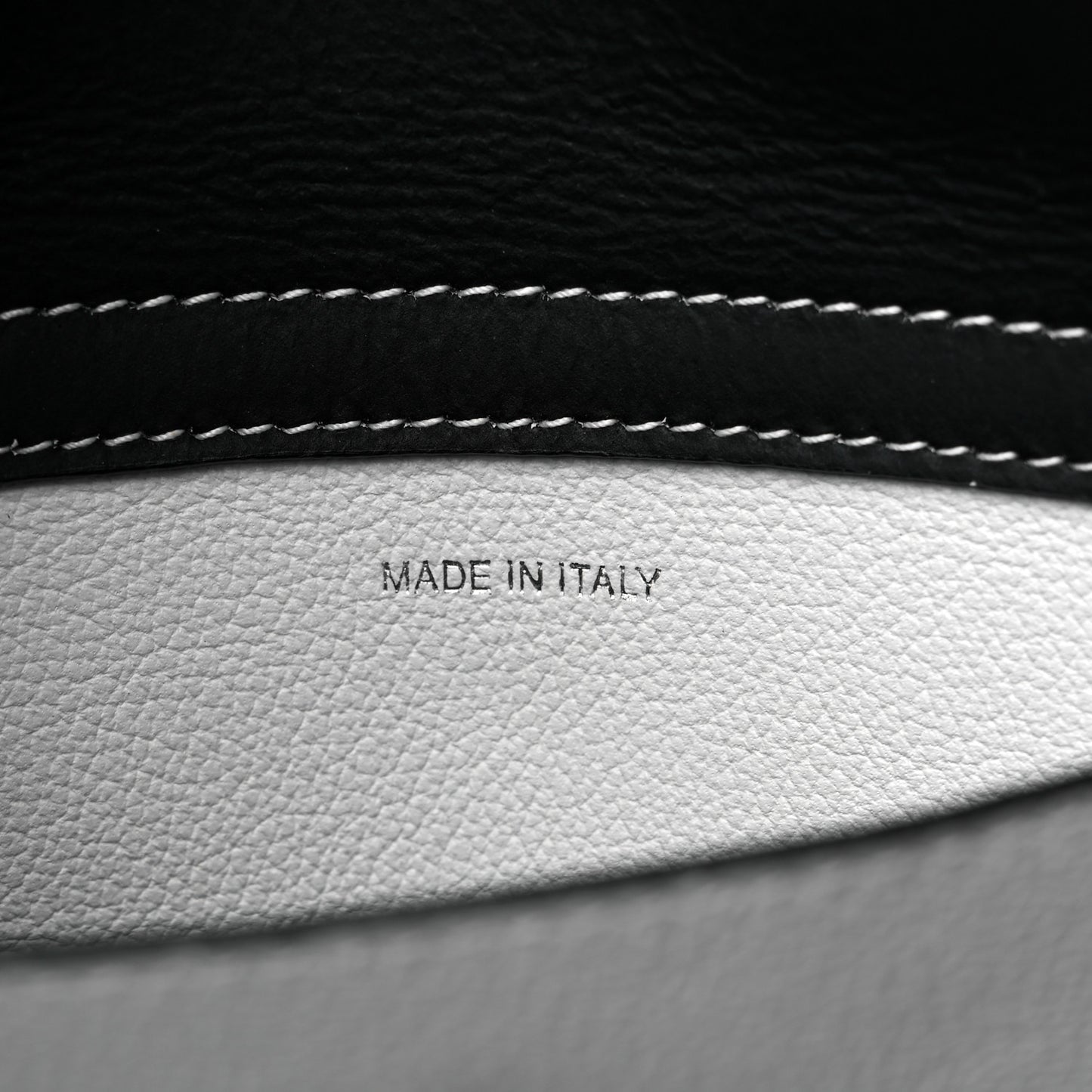 Calfskin Perforated Cannage Dioriva Tote White