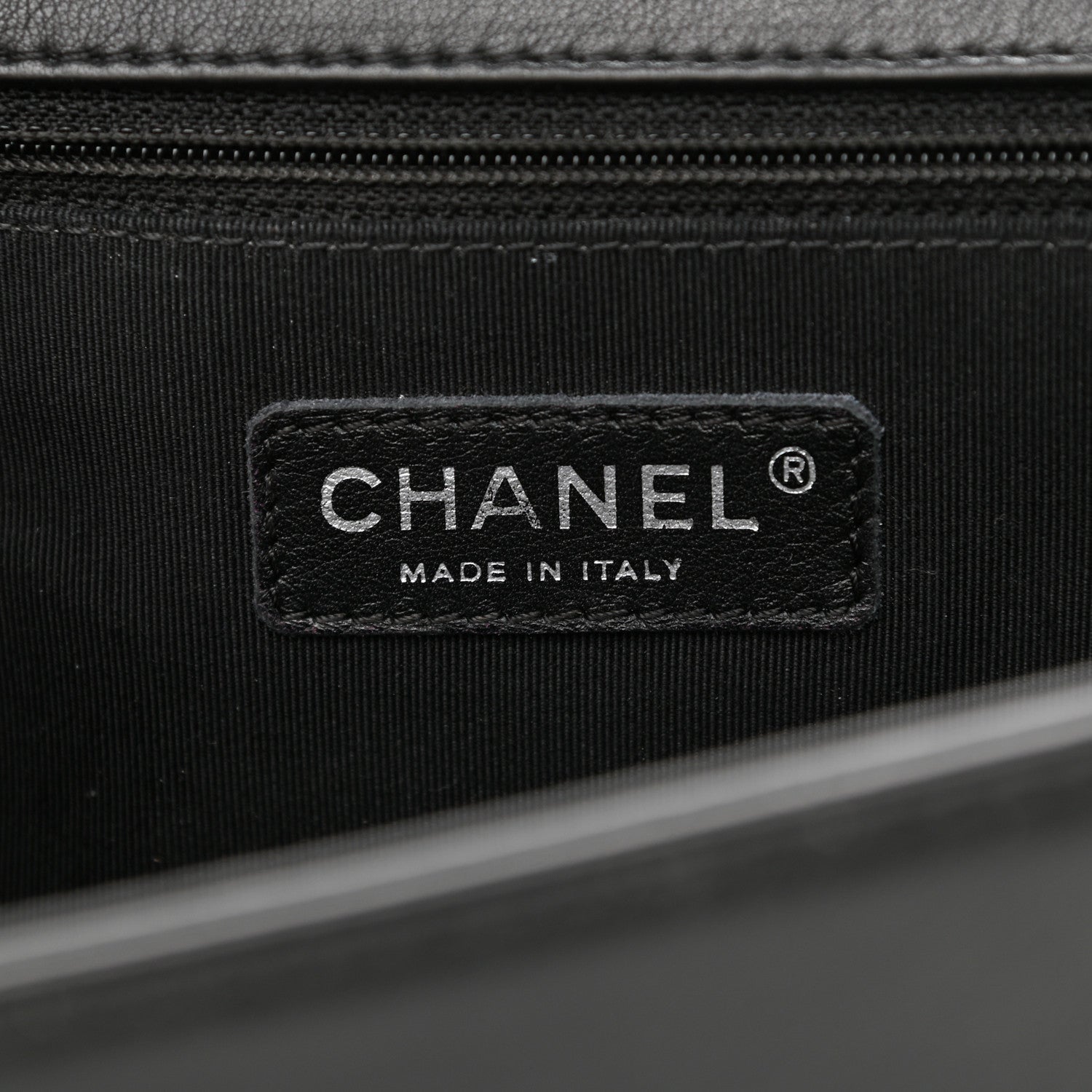 Chanel Calfskin Quilted Large Boy Flap Black 6 of 13