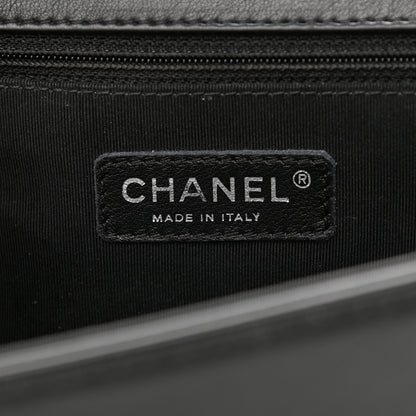 Chanel Calfskin Quilted Large Boy Flap Black 6 of 13