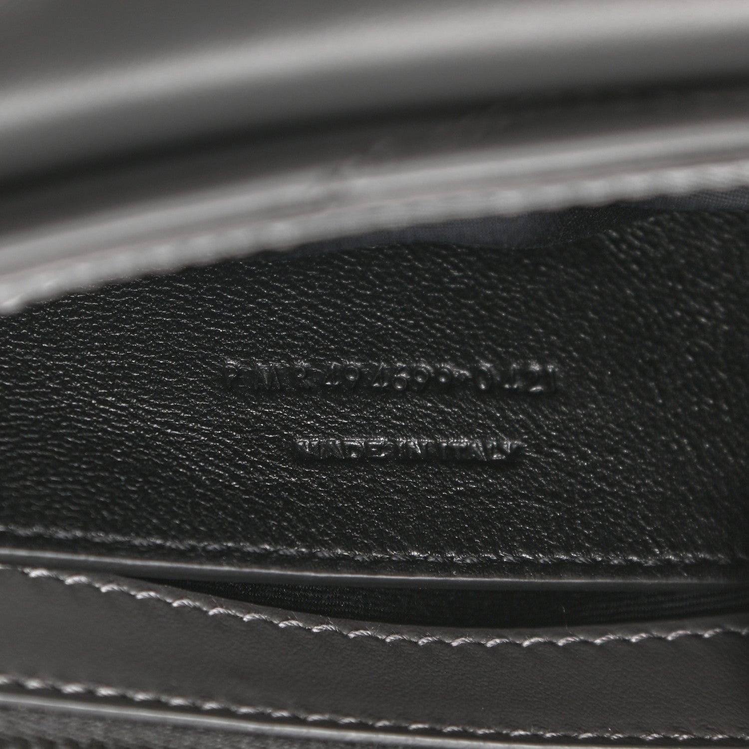 Saint Laurent Calfskin Y Quilted Monogram Small Loulou Chain Satchel Storm 7 of 11