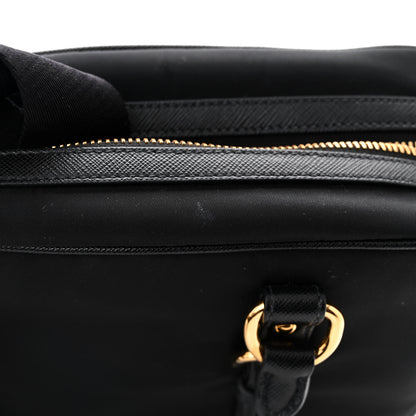 Prada Tessuto Nylon Saffiano Bauletto Black 13 of 14