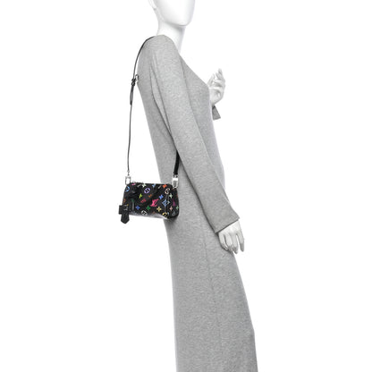 Louis Vuitton LV x TM Monogram Multicolor Nano Speedy Black 3 of 17