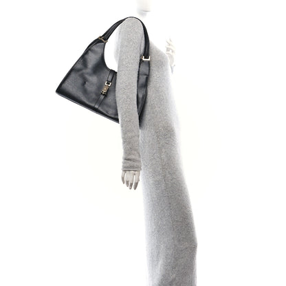 Gucci Calfskin Bardot Hobo Black 2 of 10