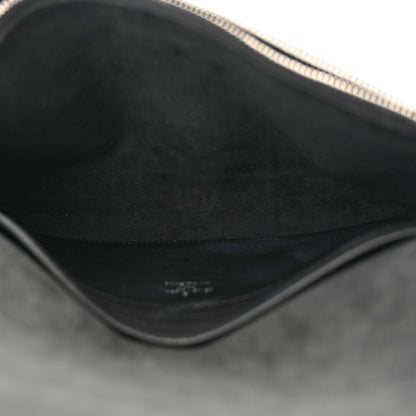 Louis Vuitton LOUIS VUITTON Soft Calfskin My Lockme Chain Pochette Black 5 of 10