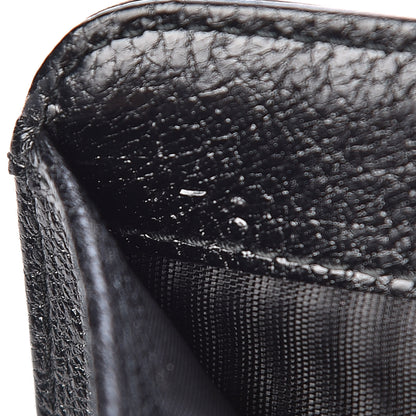 Miu Miu Goatskin Studded Madras Zip Compact Wallet Black 7 of 7