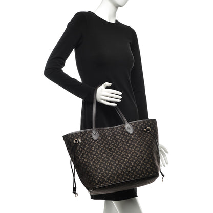 Louis Vuitton Monogram Idylle Neverfull MM Fusain 2 of 8