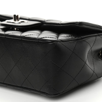 Chanel Lambskin Quilted Mini Rectangular Flap Black 9 of 9