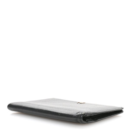 Chanel Goatskin Yen Wallet Black 4 of 8