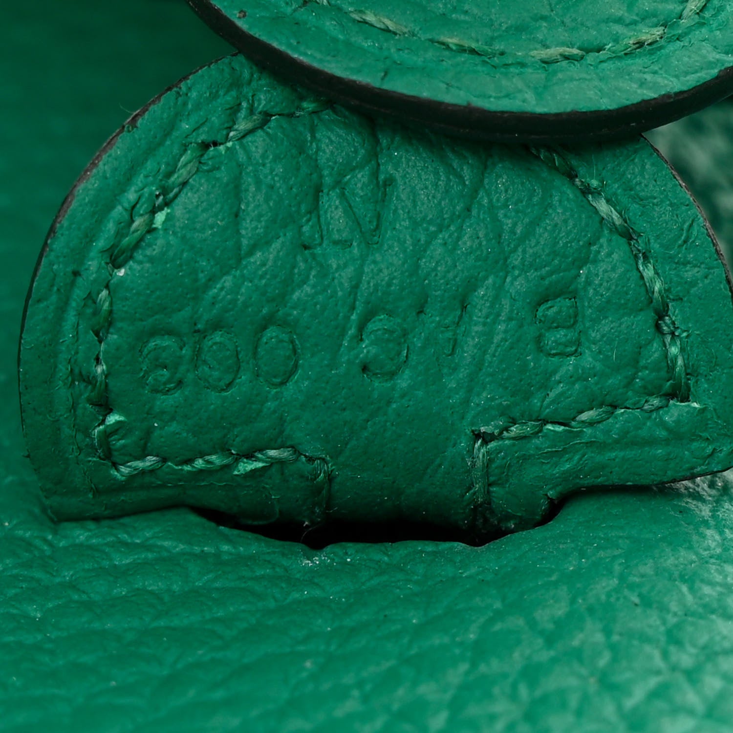 Hermes Taurillon Clemence Evelyne TPM Vert Jade 7 of 11