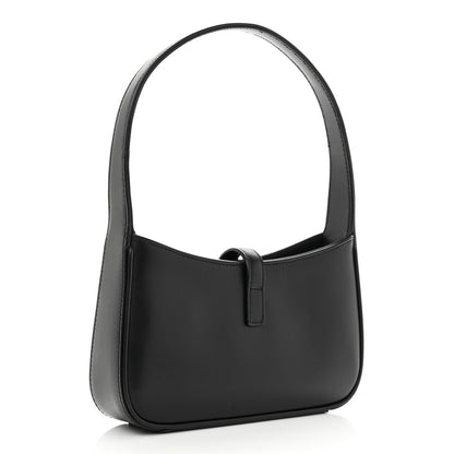 Saint Laurent Smooth Calfskin Le 5 A 7 Mini Hobo Black 3 of 8