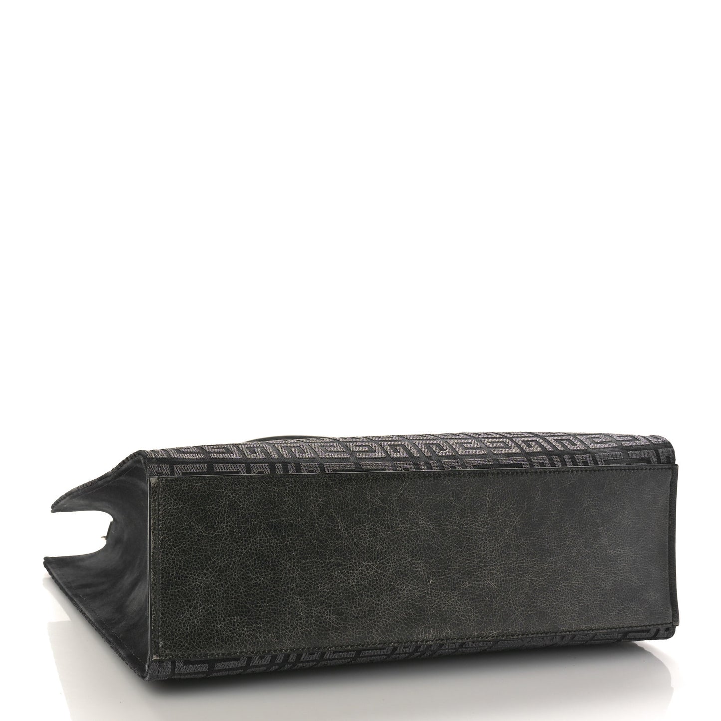 Canvas Jacquard 4G Medium Chain G-Tote Dark Grey