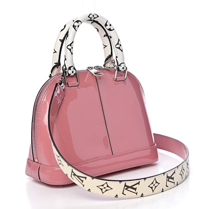 Louis Vuitton Patent Monogram Alma BB Rose Blush 4 of 14