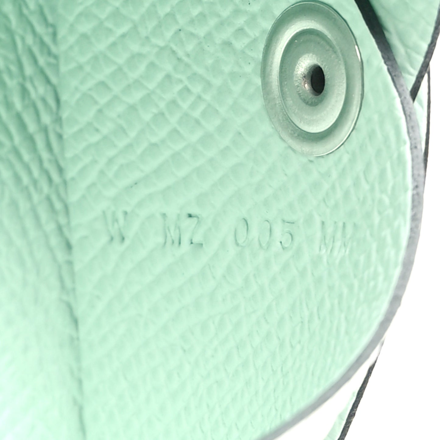 Epsom Calvi Card Case Vert Peppermint