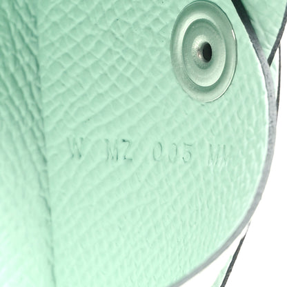 Hermes Epsom Calvi Card Case Vert Peppermint 6 of 8