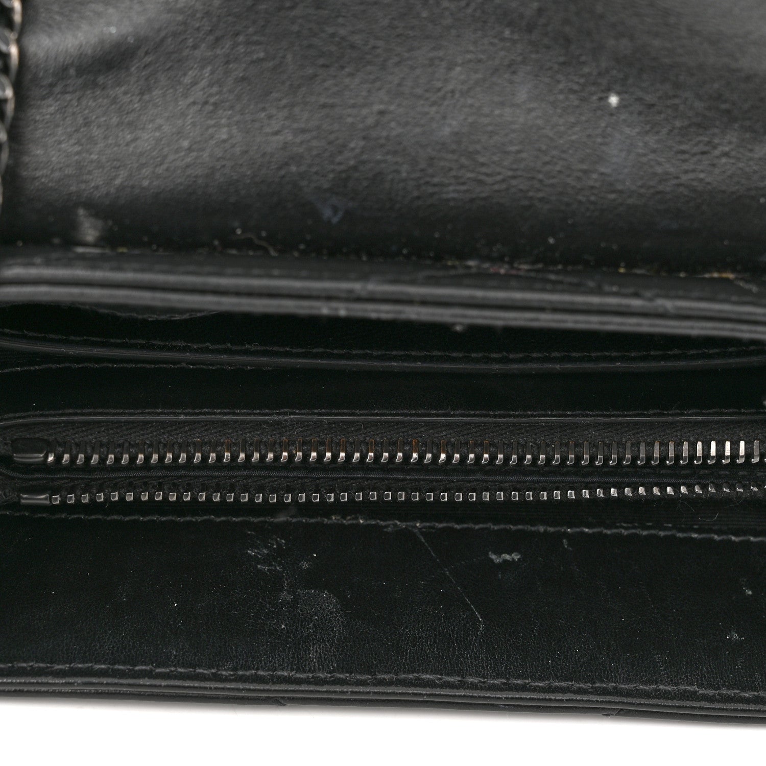 Saint Laurent Calfskin Y Quilted Monogram Monochrome Small Loulou Chain Satchel Black 13 of 13