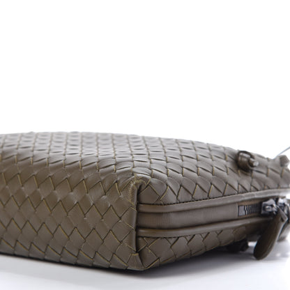 Bottega Veneta Nappa Intrecciato Nodini Bag Khaki 7 of 9