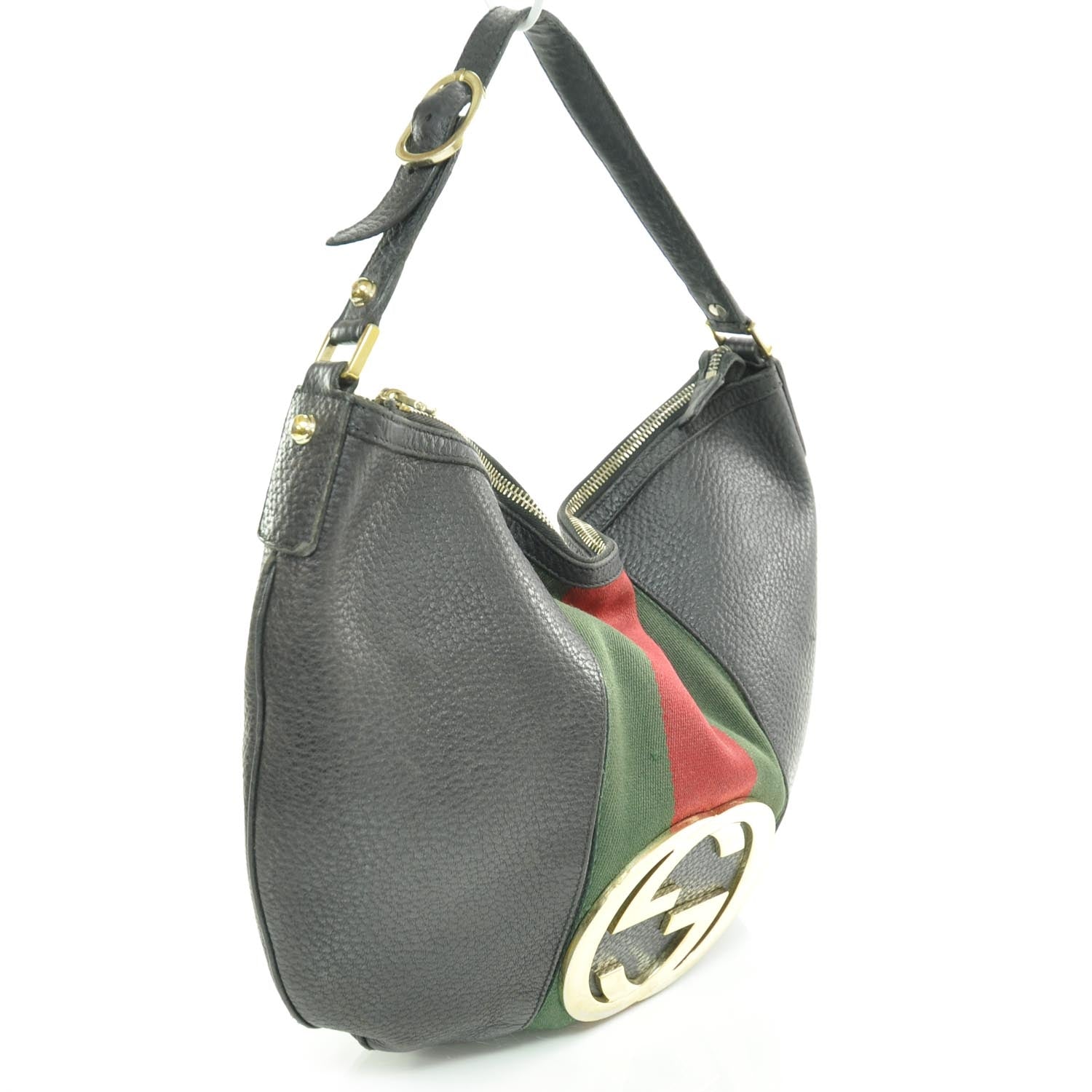 Gucci Leather Blondie Hobo Black 3 of 10