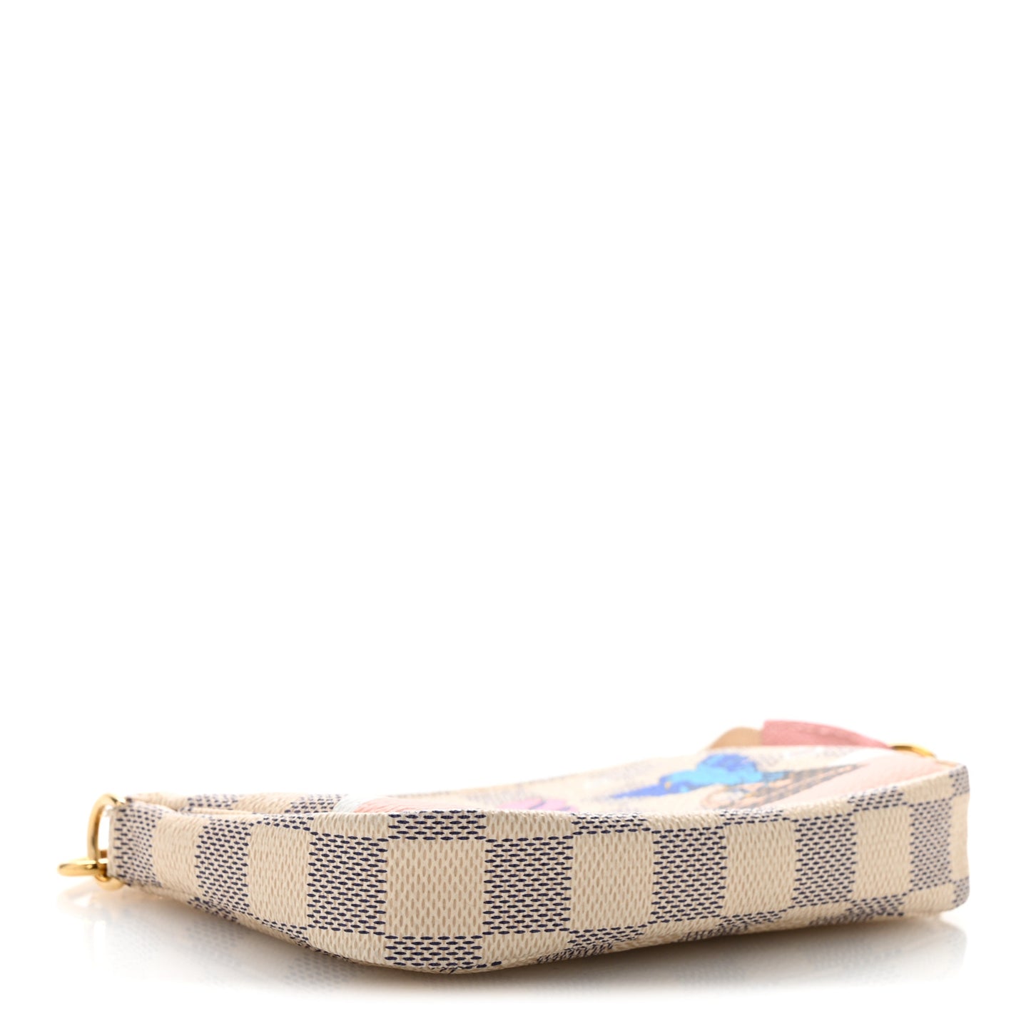 Damier Azur 2018 Christmas Animation Mini Pochette Accessories