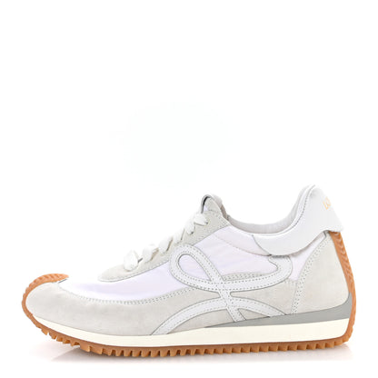 Loewe Nylon Suede Flow Retro Runner Sneakers 37 White 1 of 8