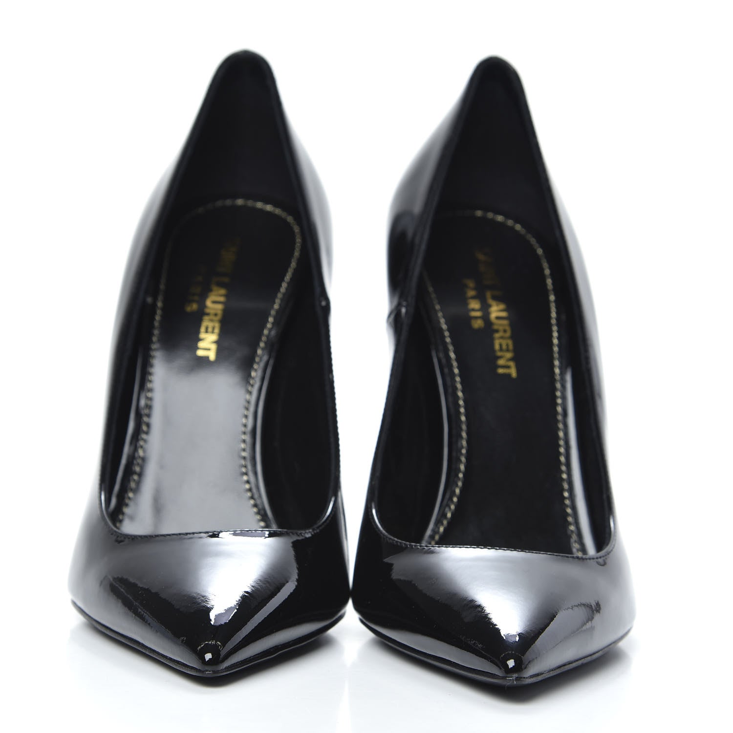 Saint Laurent Patent Opyum 110 Pumps 37 Black 2 of 7