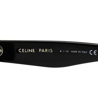 Celine Acetate Studded Mineral Round Sunglasses CL40031 Black 5 of 6