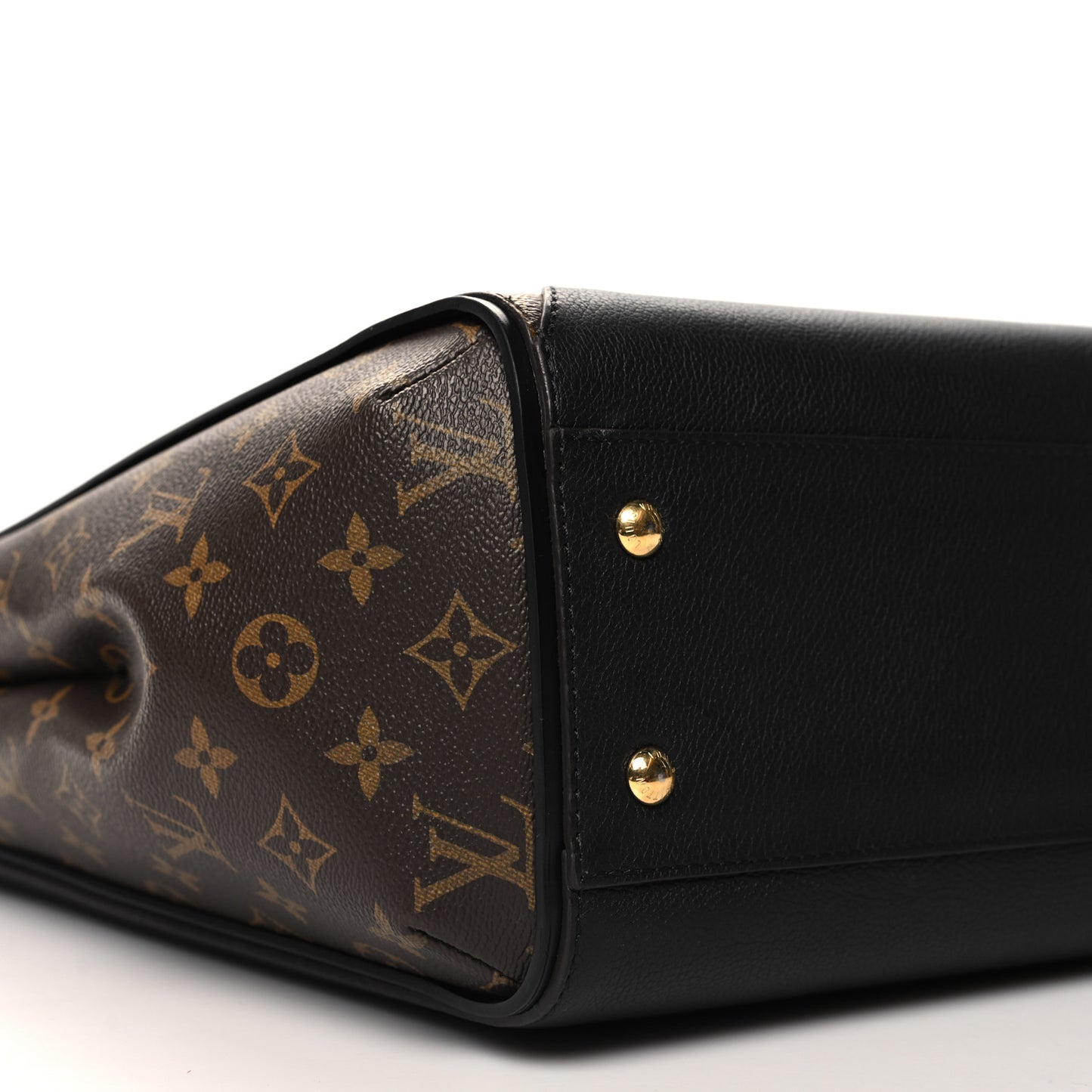 Calfskin Monogram Kimono Tote Black