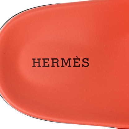 Hermes Epsom Womens Chypre Sandals 37 Rose Sorbet 8 of 9