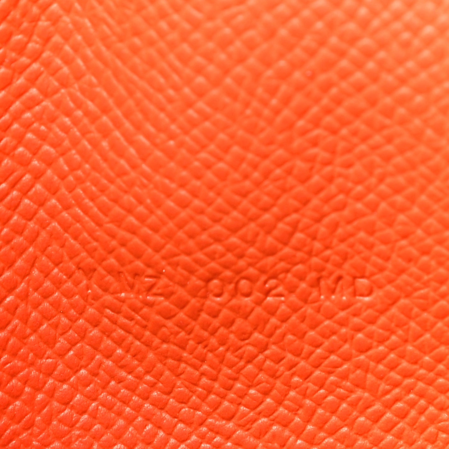 Epsom Kelly Pocket Compact Wallet Orange Poppy