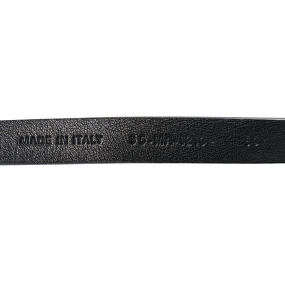 Christian Dior Calfskin Double Braided Belt 80 32 Black 4 of 4