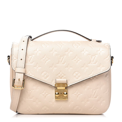 Louis Vuitton Empreinte Pochette Metis Creme 1 of 10