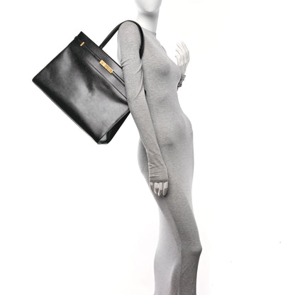 Saint Laurent Calfskin Medium Manhattan Shopper Tote Black 2 of 11