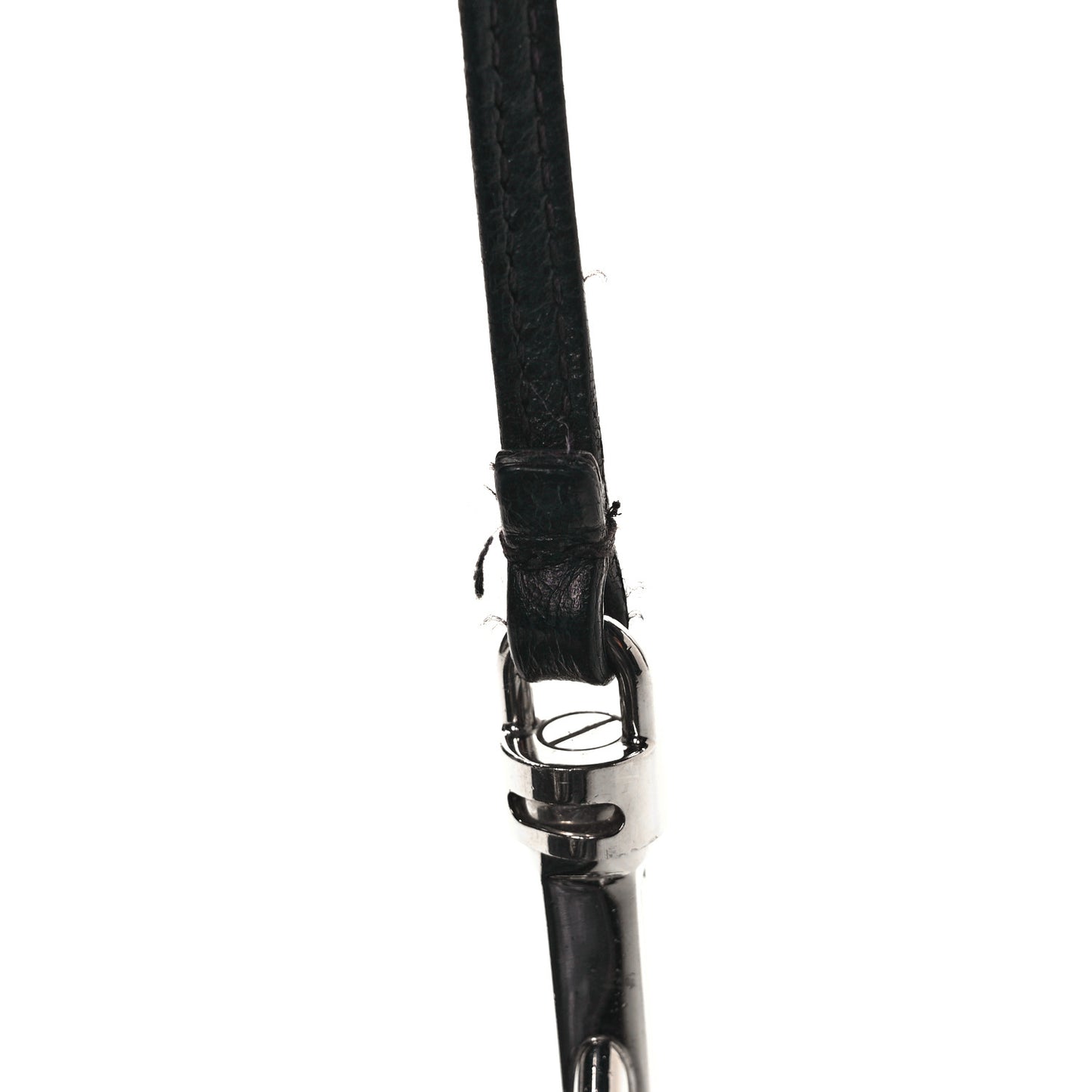 Agneau Giant 12 Silver Hardware Hip Black