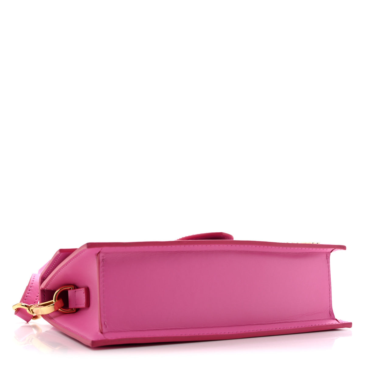 Smooth Calfskin Le Grand Bambino Neon Pink