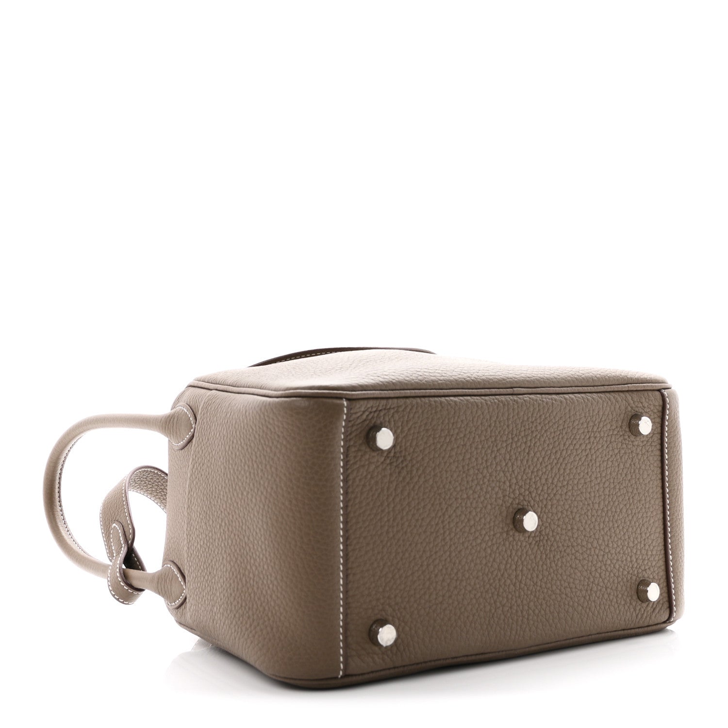 Hermes Taurillon Clemence Lindy 26 Etoupe 4 of 11