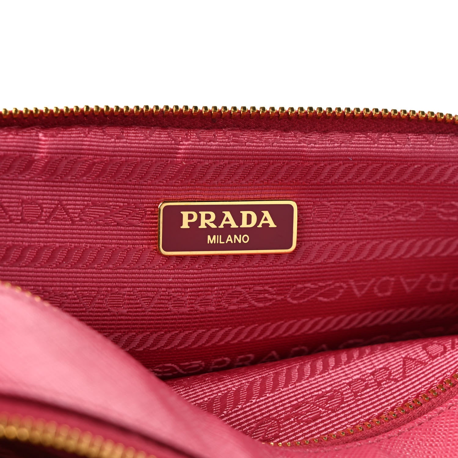 Prada Saffiano Mini Camera Crossbody Peonia 6 of 8