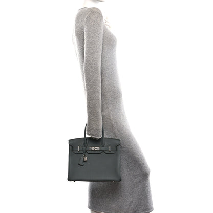 Hermes Togo Birkin 30 Vert Amande 2 of 13