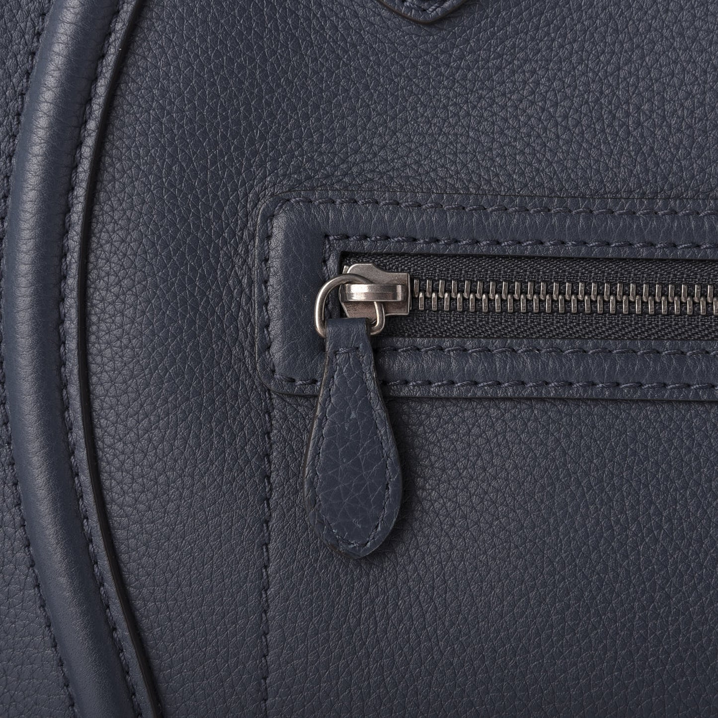 Drummed Calfskin Mini Luggage Orage